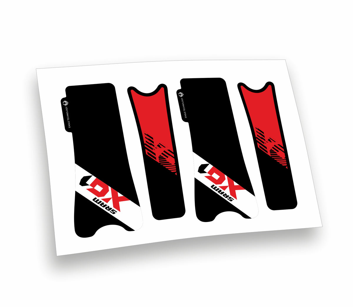 Sram x01 eagle adesivi stickers pedivelle