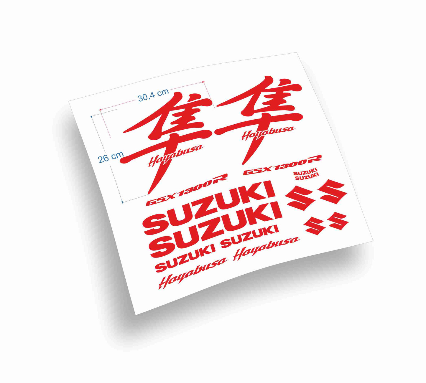 Suzuki Yayabusa Gsx1300R kit adesivi personalizzati