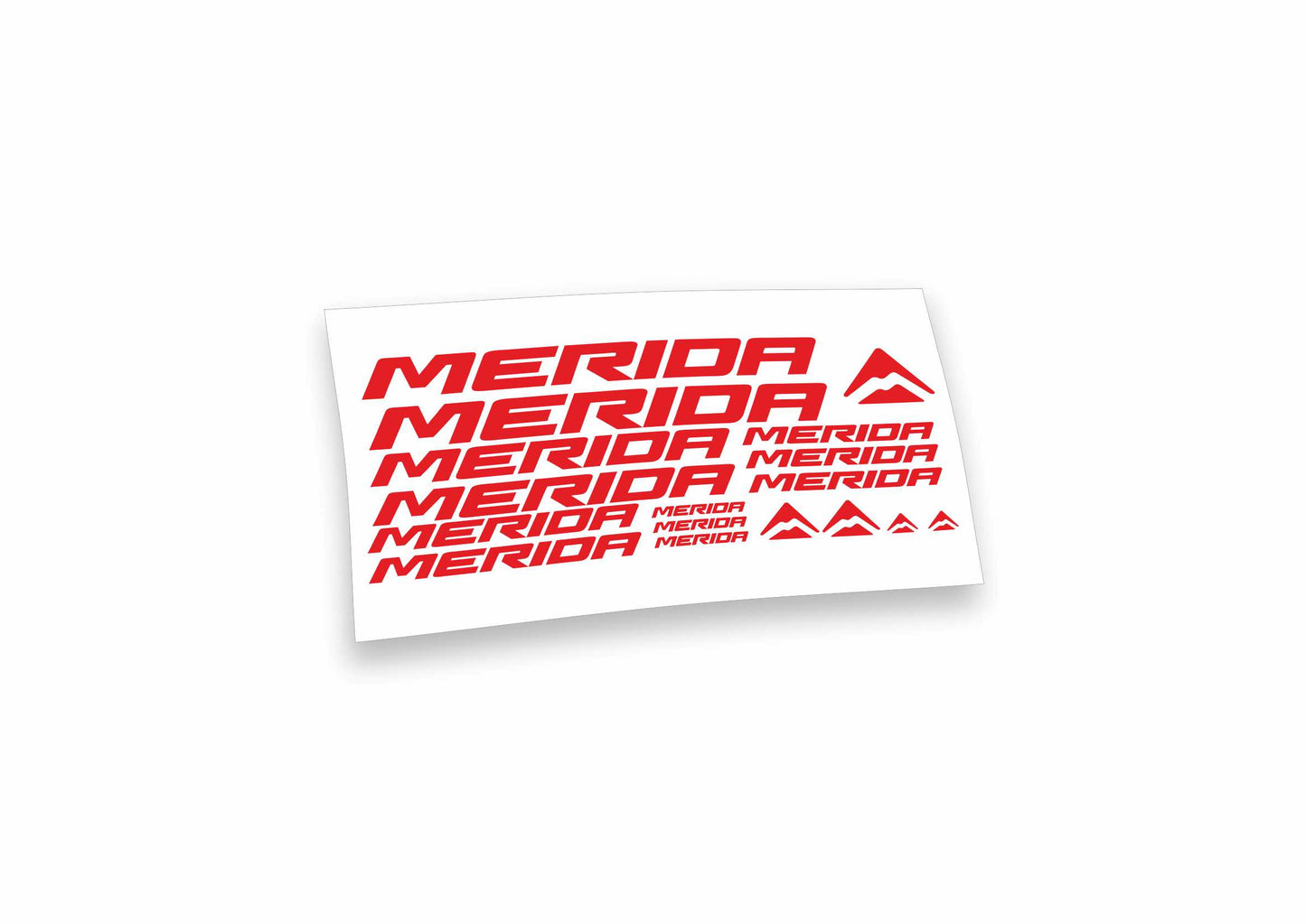 Merida kit adesivi completo 17 pezzi per mountain bike e bici da corsa