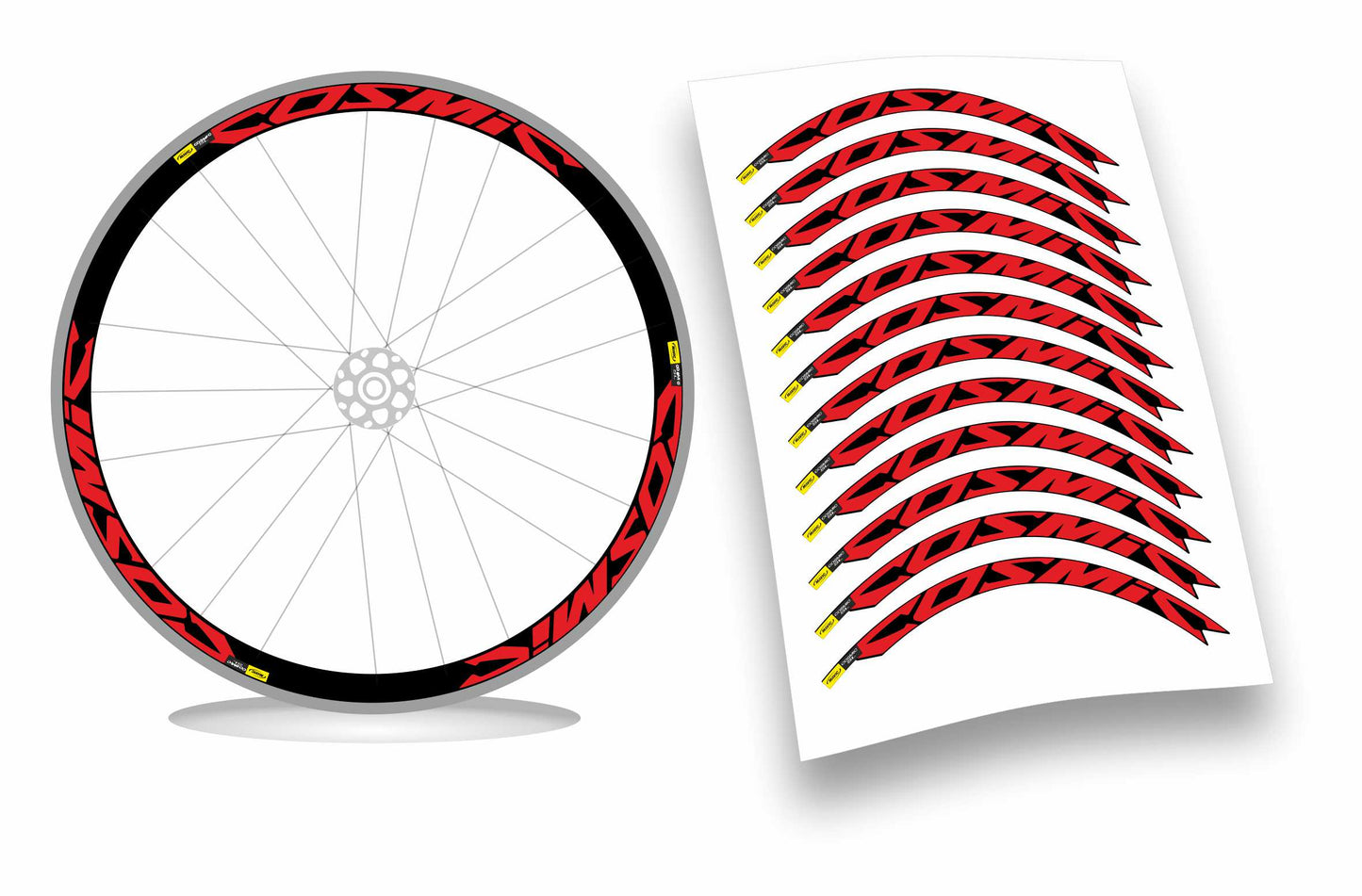 Cosmic Mavic sl 50 adesivi stickers