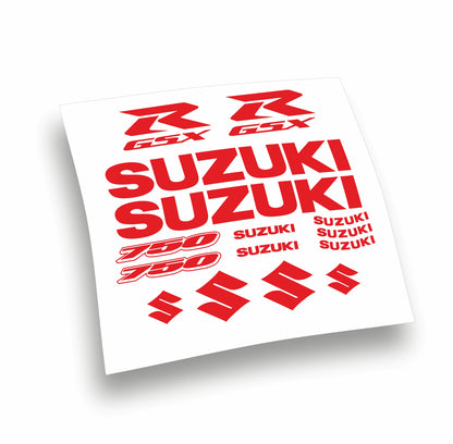 suzuki gsxr 750 kit adesivi colori personalizzati