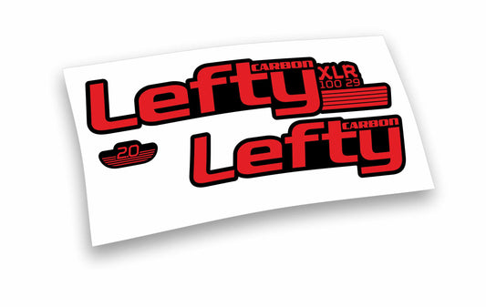 Lefty XLR Carbon 100 29 anno 2017 - Kit adesivi forcella personalizzabile