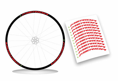 merida adesivi stickers per ruote bici