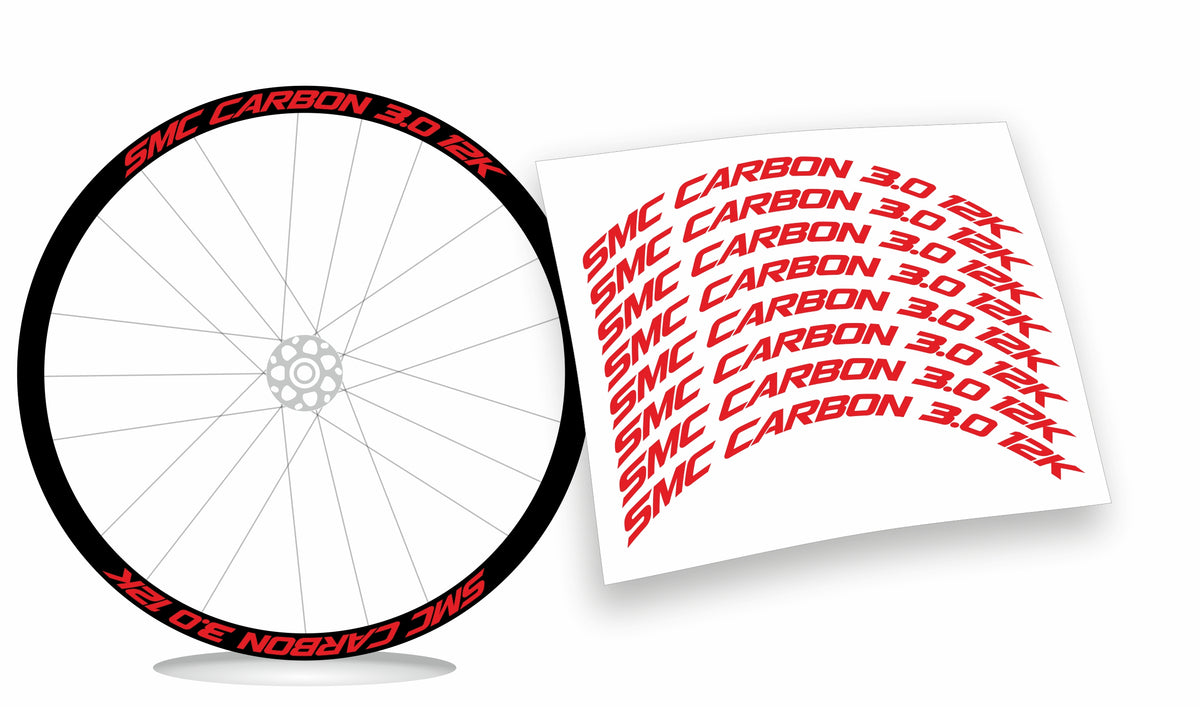 SMC Carbon 3.0 12K kit adesivi personalizzati