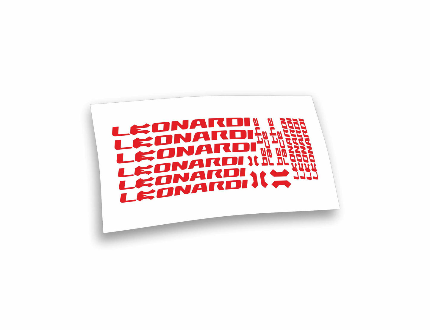 Leonardi kit adesivi completo per mountain bike 14 pezzi