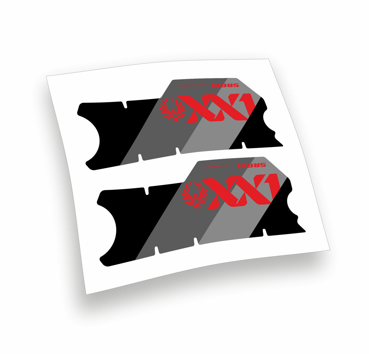 Sram XX1 Eagle Axs DUB adesivi sticker per pedivelle