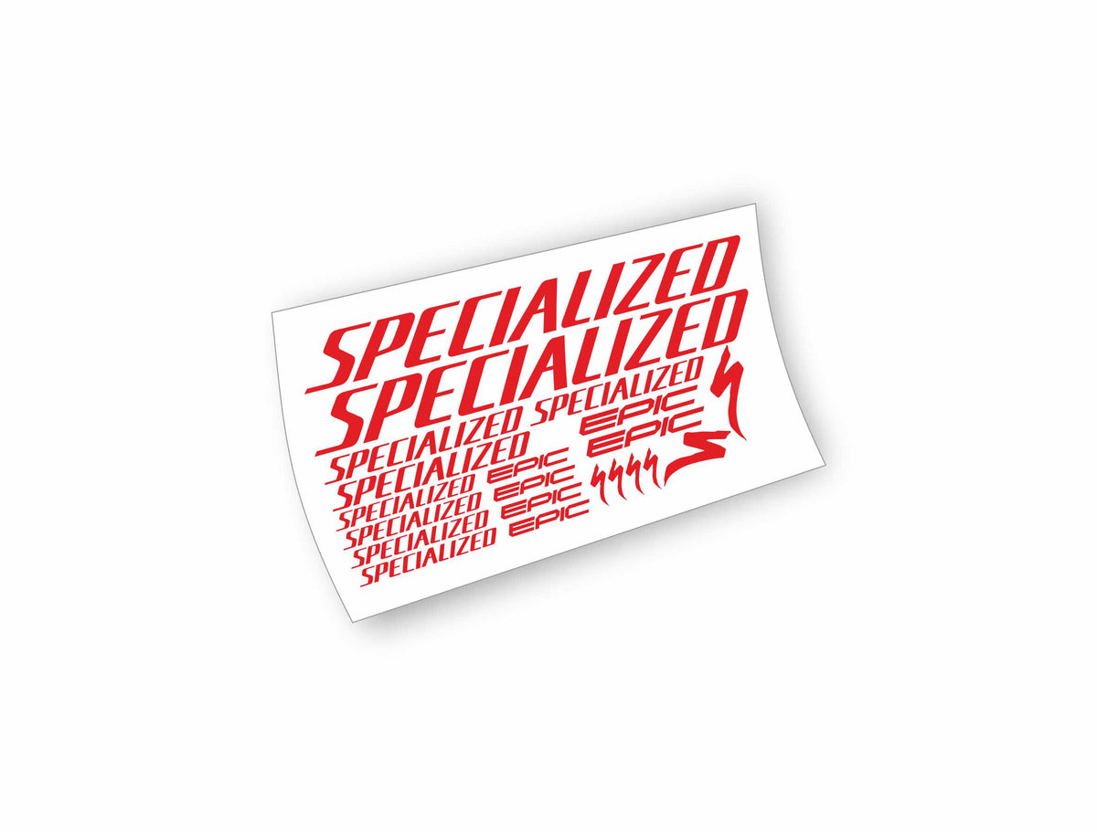 Specialized Epic kit adesivi bicicletta mtb colore personalizzato 21 pezzi
