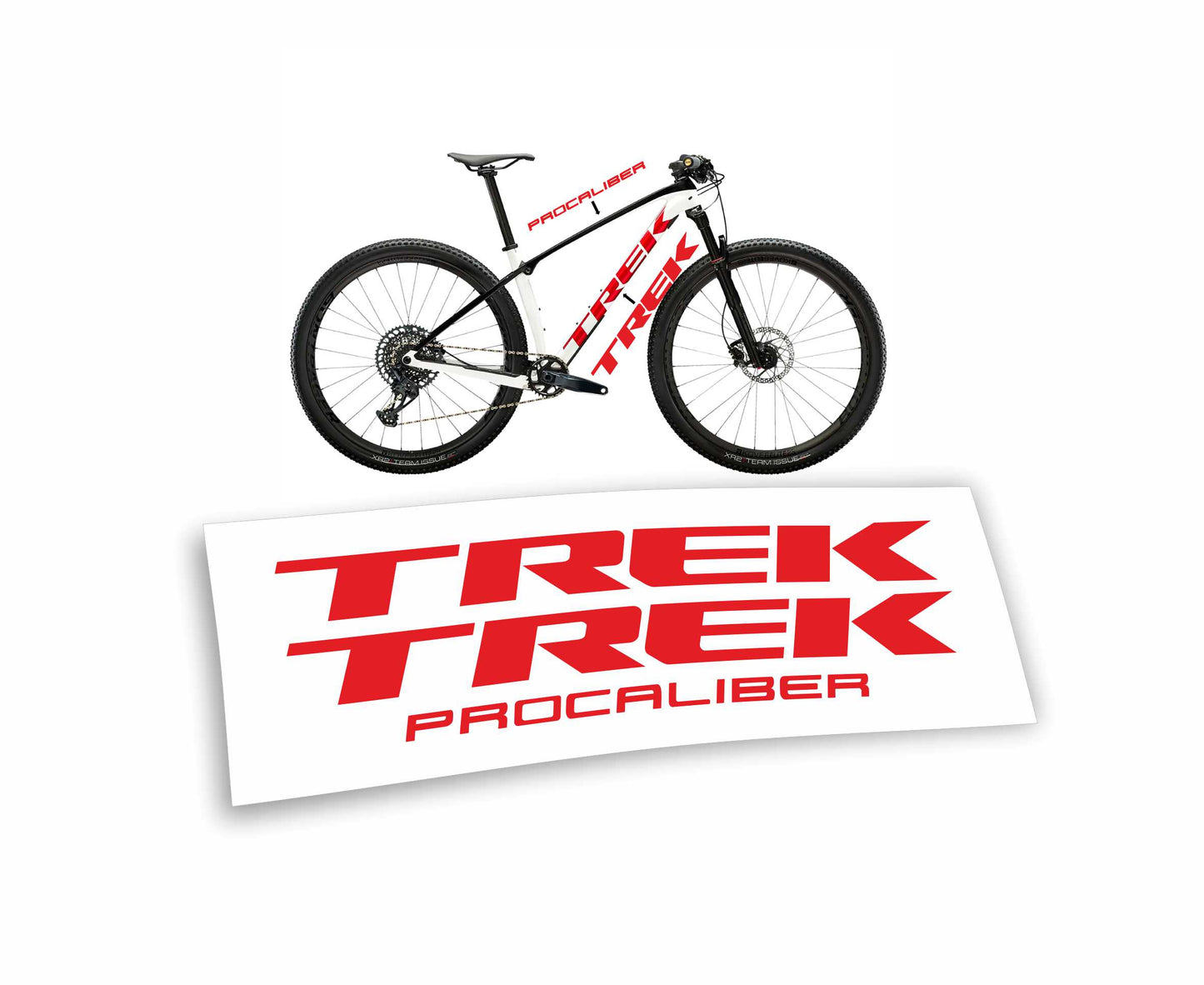 Trek Procaliber kit adesivi bicicletta colore personalizzato