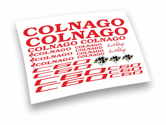 Colnago C60 kit adesivi completo 23 pezzi per bici da corsa