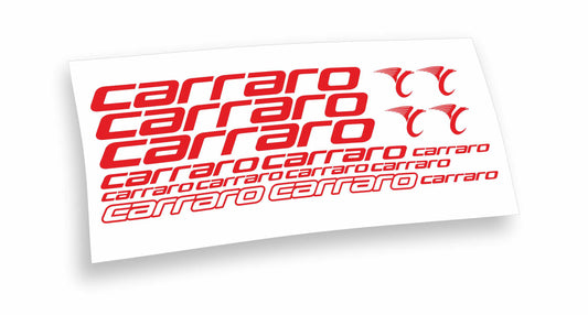 Carraro kit adesivi bicicletta da corsa e mountain bike colore personalizzato