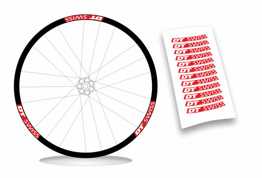kit adesivi cerchi bici dt swiss stickers 12pezzi