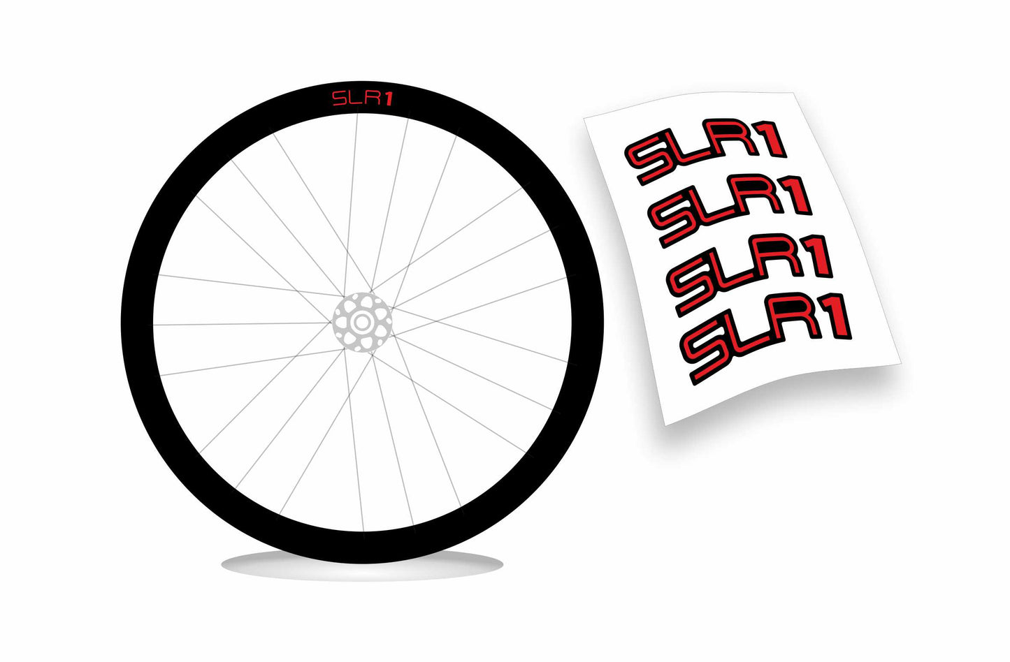 Giant slr 1 disc "42" adesivi per cerchio bici da corsa