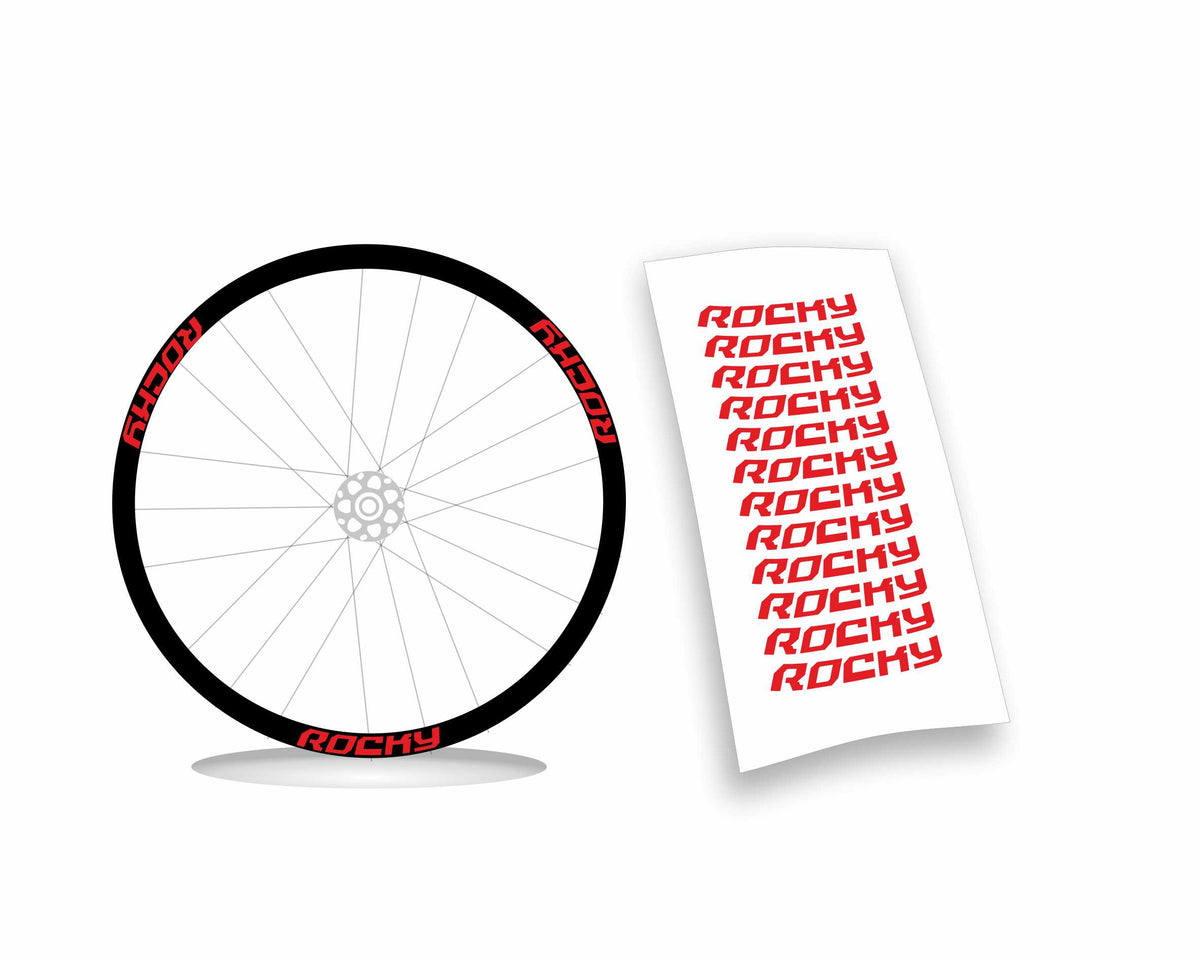 Rocky carbon kit adesivi per cerchi in carbonio mountain bike colore personalizzato