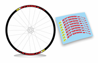 Adesivi cerchi bici mtb MAVIC CROSSROC Anche fluorescente 26-27,5-29 pollici