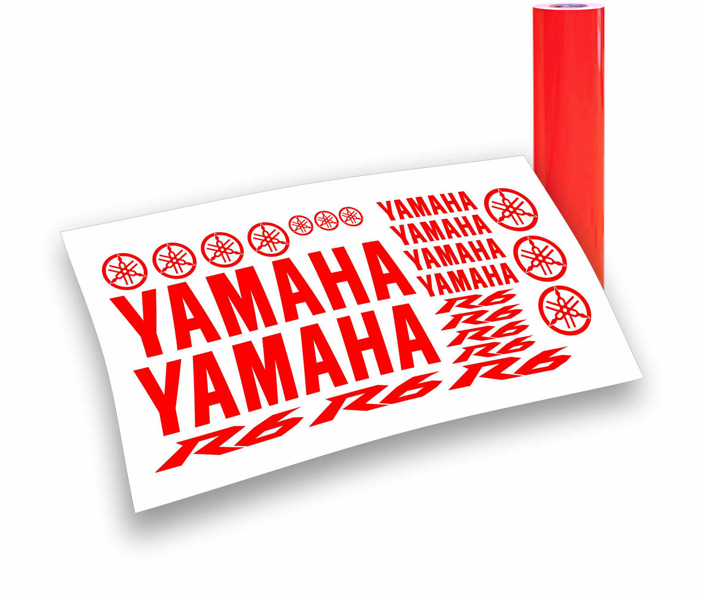 yamaha r6 Kit adesivi/stickers/decalcomanie moto