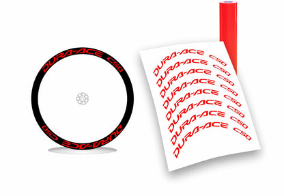 dura-ace c50 shimano kit adesivi stickers per ruote