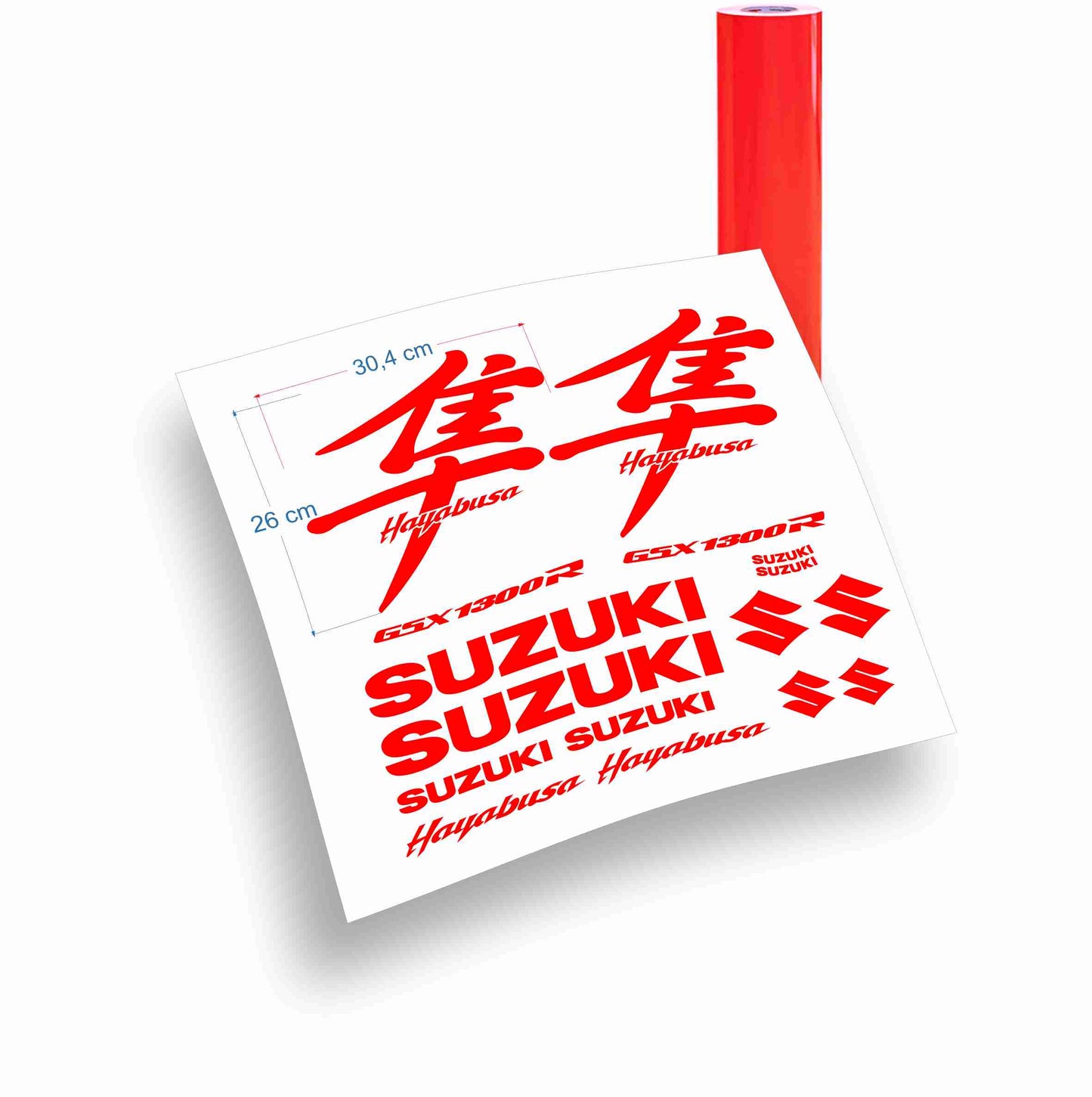 Suzuki Yayabusa Gsx1300R kit adesivi personalizzati