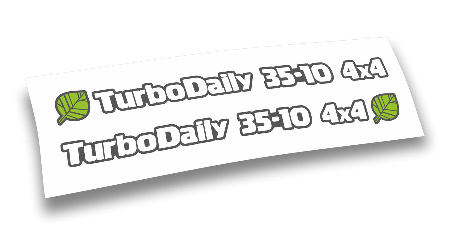 Adesivi Iveco Turbo Daily 35-10 4x4