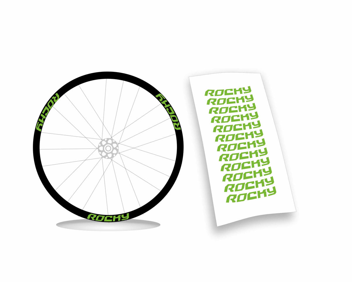 Rocky carbon kit adesivi per cerchi in carbonio mountain bike colore personalizzato