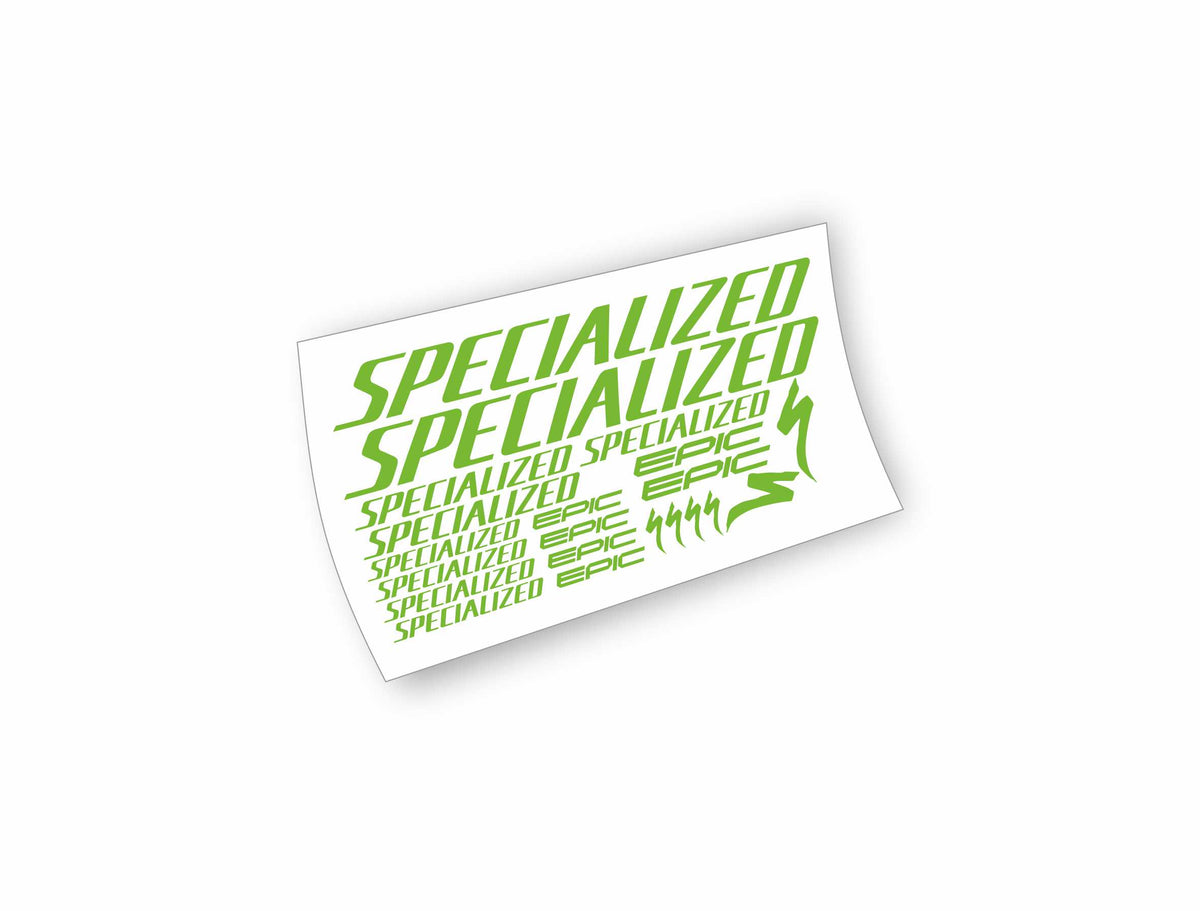 Specialized Epic kit adesivi bicicletta mtb colore personalizzato 21 pezzi