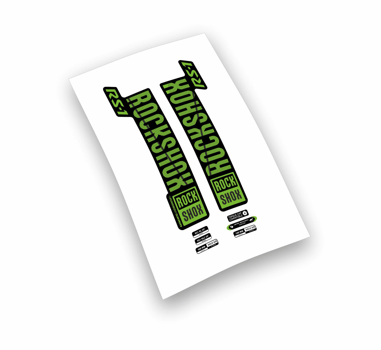 Rock shox RS-1 RL RLC 29 anno 2018 adesivi stickers personalizzati forcella rs1
