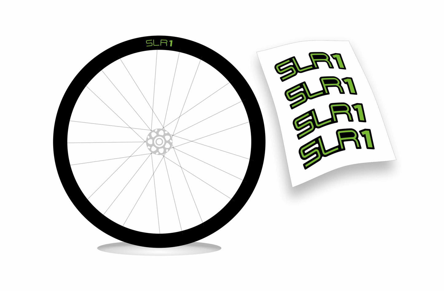 Giant slr 1 disc "42" adesivi per cerchio bici da corsa