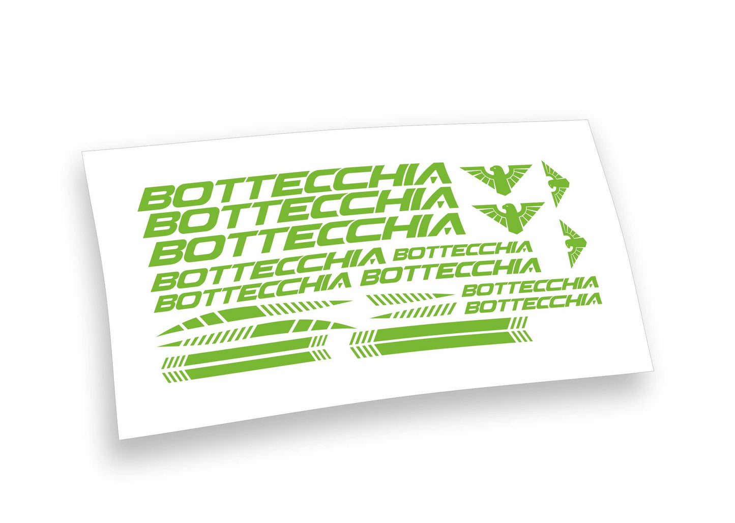 Bottecchia kit adesivi completo 22 pezzi per mountain bike e bici da corsa