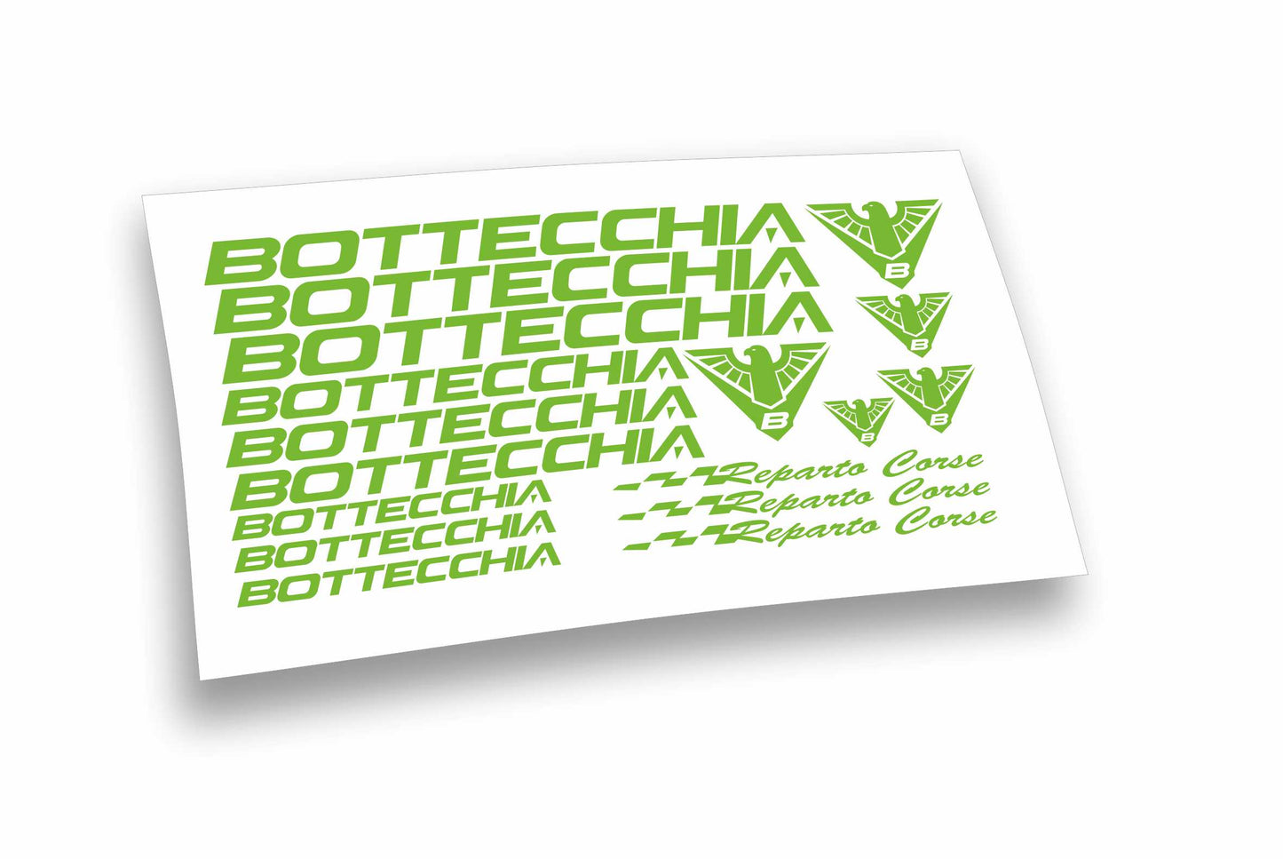 Bottecchia Reparto Corse kit adesivi completo 17 pezzi per mountain bike e bici da corsa