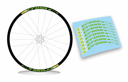Adesivi cerchi bici mtb MAVIC CROSSROC Anche fluorescente 26-27,5-29 pollici