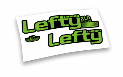 Lefty XLR Carbon 100 29 anno 2017 - Kit adesivi forcella personalizzabile