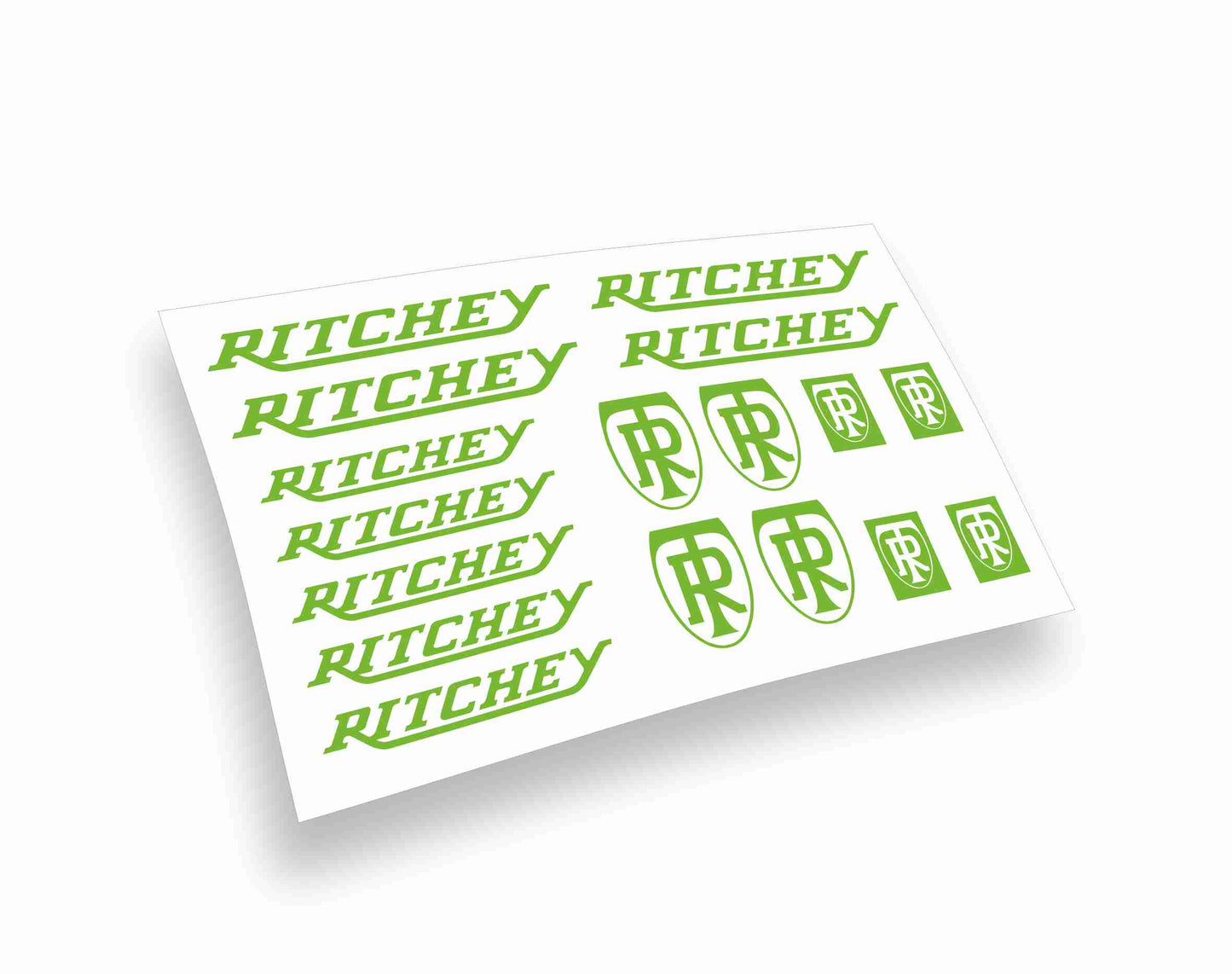 Ritchey kit adesivi logo bicicletta mtb bdc colore personalizzato 18 pezzi