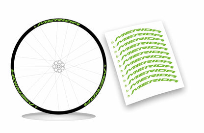 merida adesivi stickers per ruote bici
