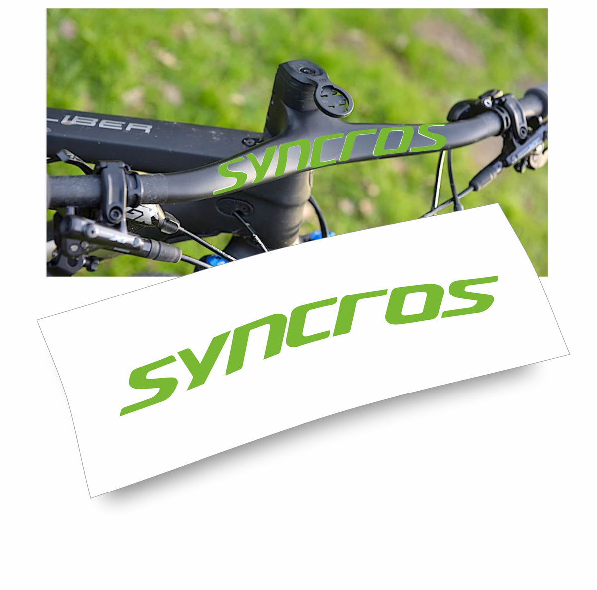 Syncros Fraser IC SL adesivo sticker per manubrio