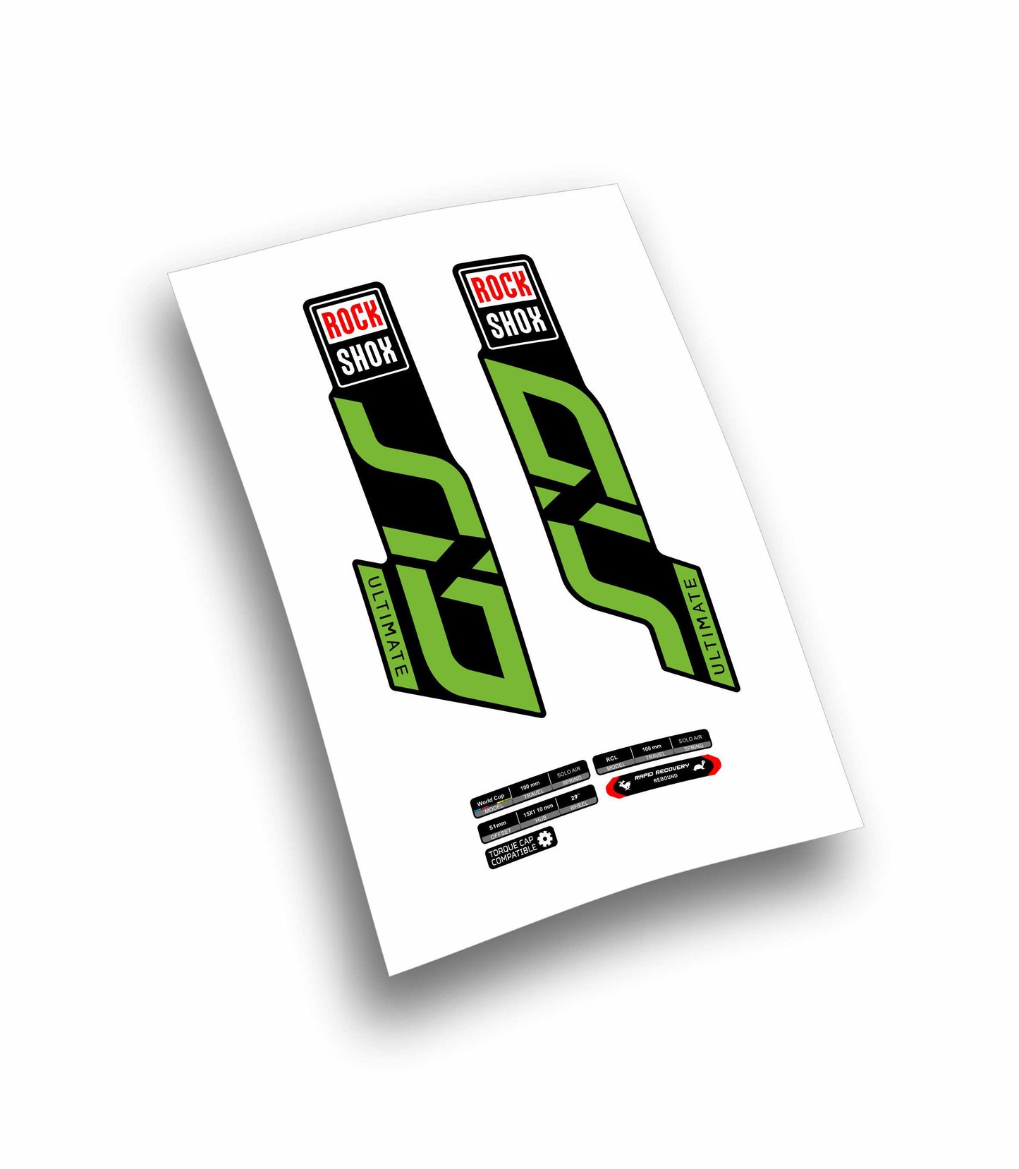 Rock shox sid ultimate 2020 kit adesivi