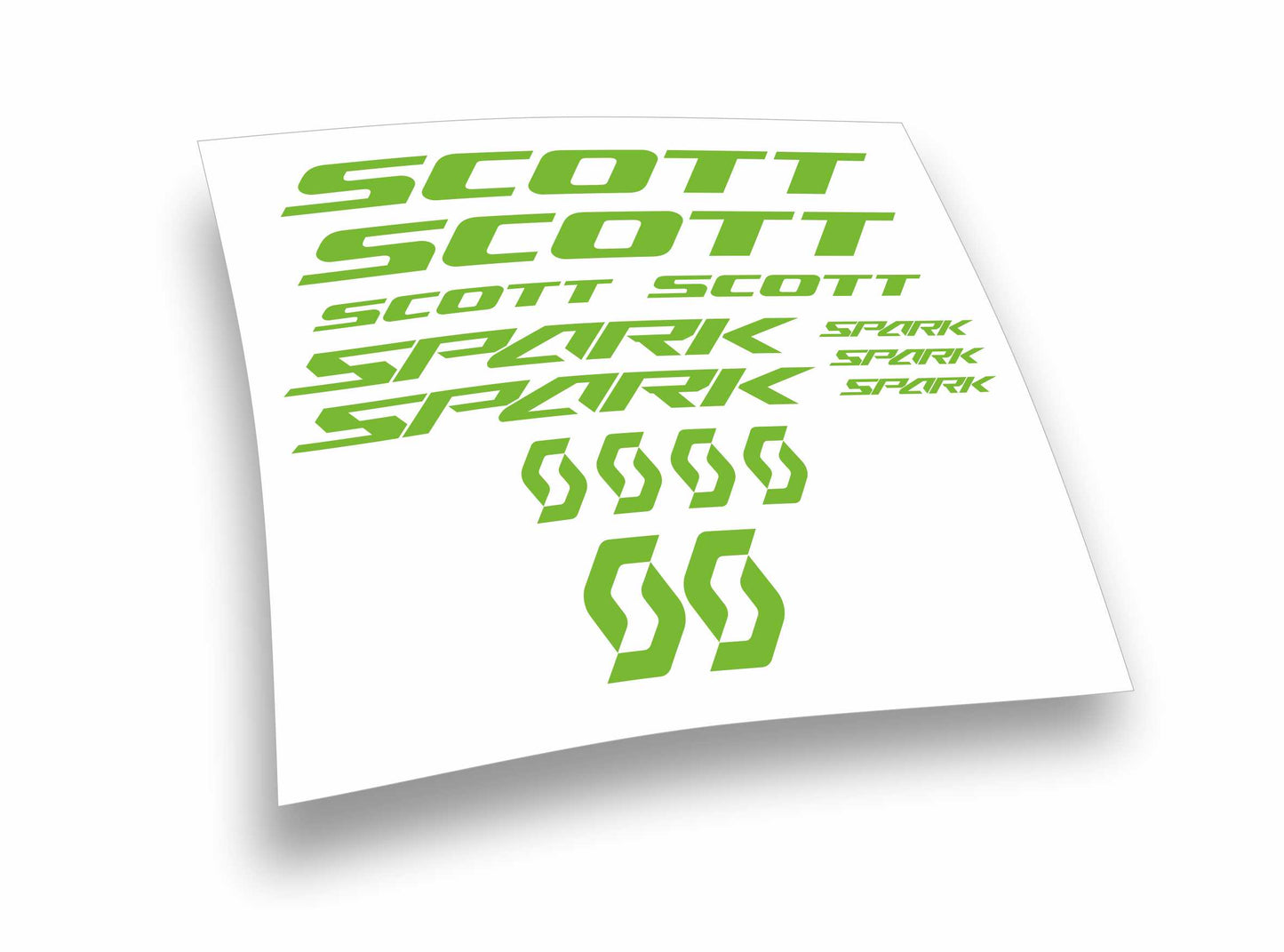 Scott Spark kit adesivi bici colori personalizzabili