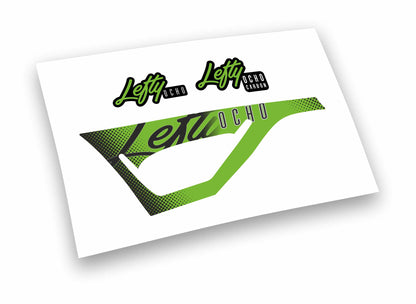 Lefty Ocho kit completo adesivi per forcella e parastelo