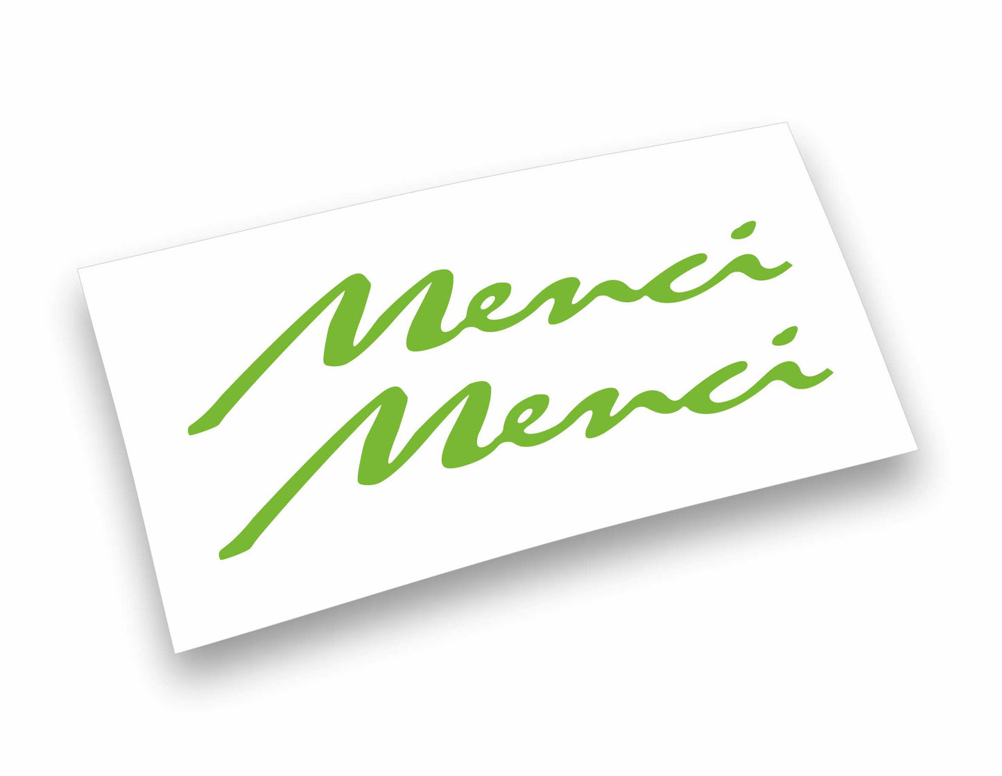 Adesivi Stickers Menci (200cm x 39cm) per cassone rimorchio camion tir