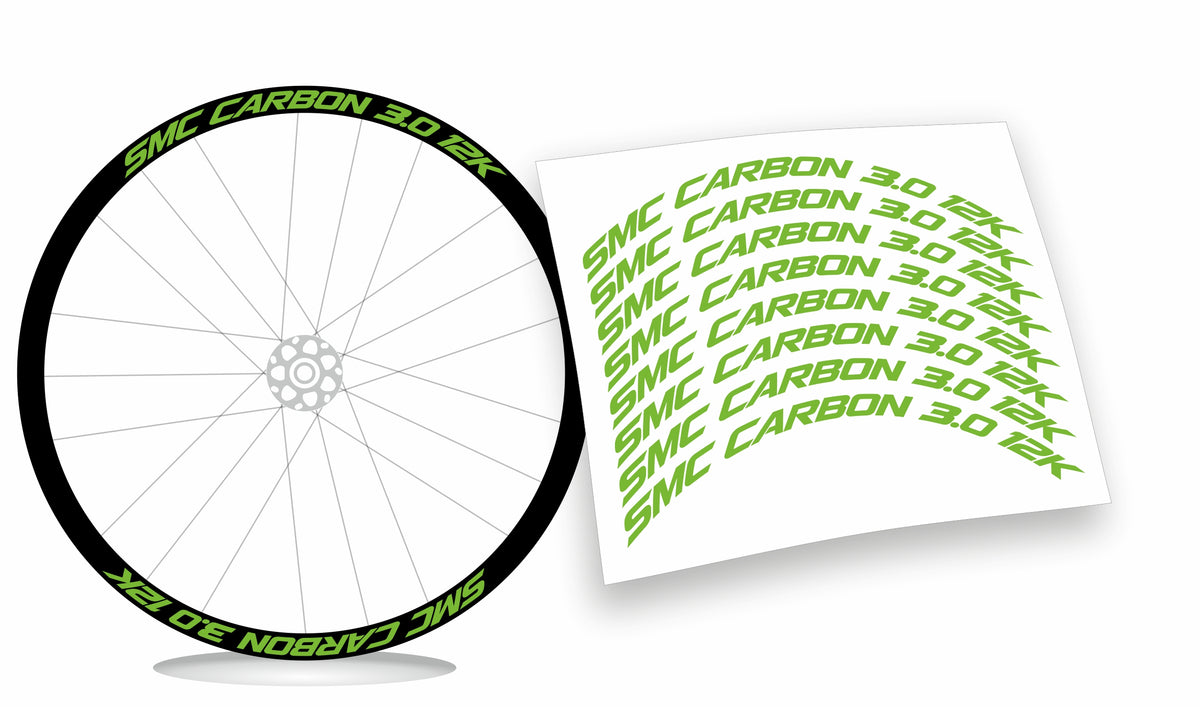SMC Carbon 3.0 12K kit adesivi personalizzati