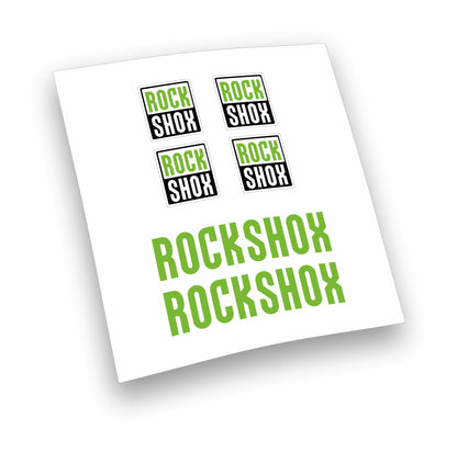Kit adesivi forcella bicicletta mtb rock shox stickers fork