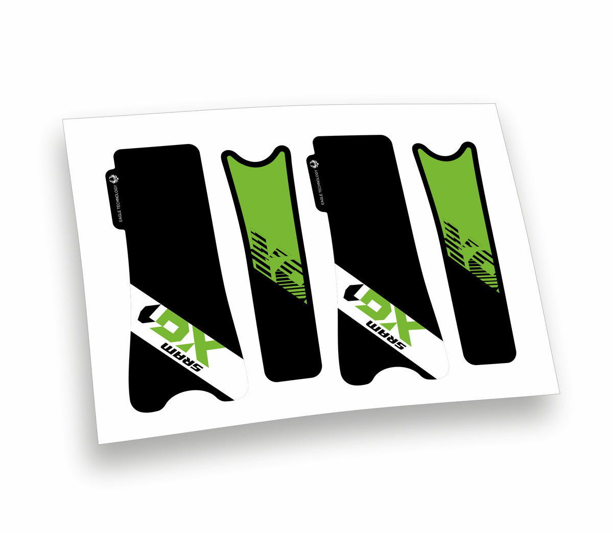 Sram x01 eagle adesivi stickers pedivelle