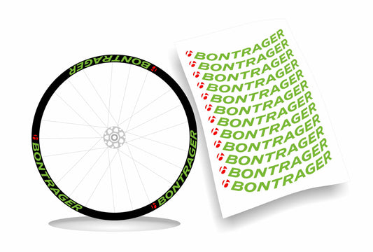 bontrager adesivi cerchi bici personalizzabili h2,4cm
