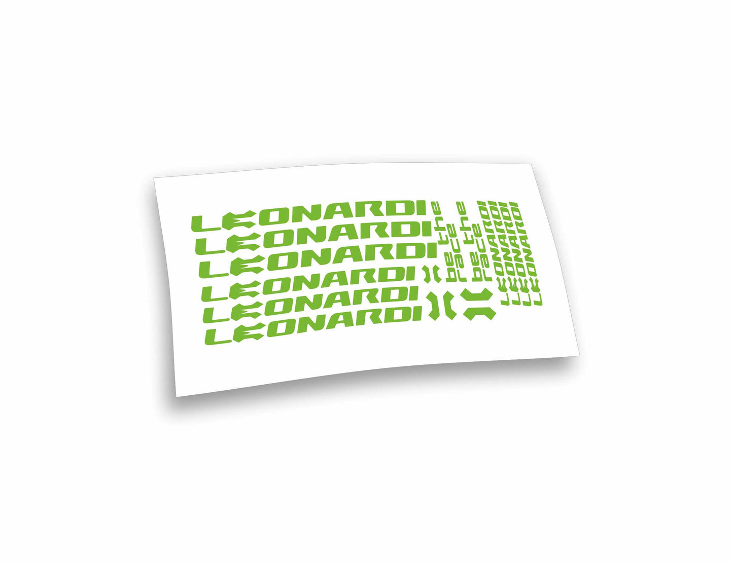 Leonardi kit adesivi completo per mountain bike 14 pezzi