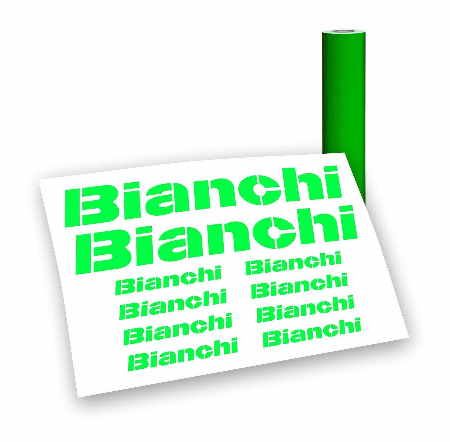 kit adesivi bicicletta bianchi colore personalizzato