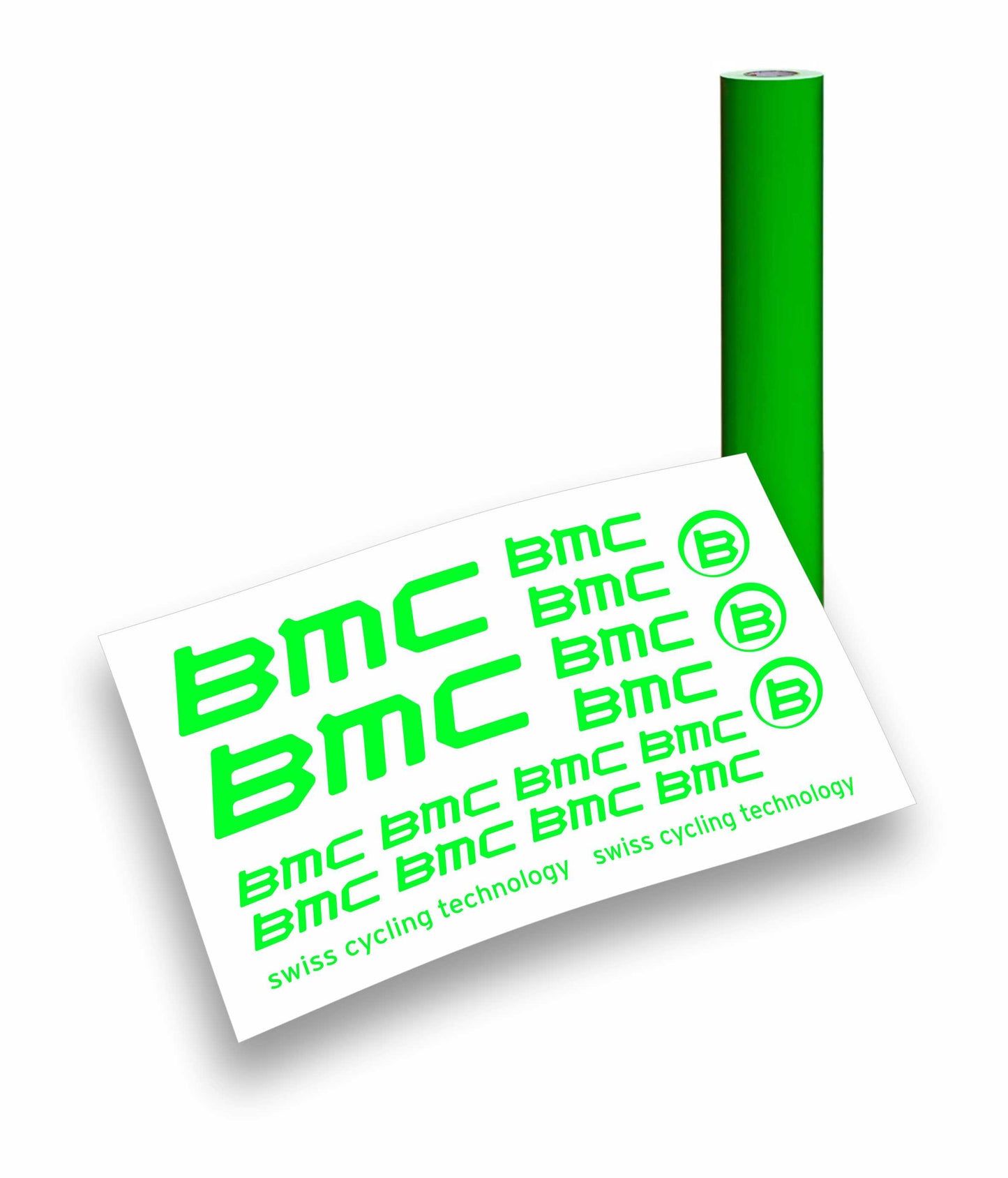 Kit adesivi bici telaio BMC SWISS CYCLING TECHNOLOGY  bdc mtb colori a scelta 19PEZZI
