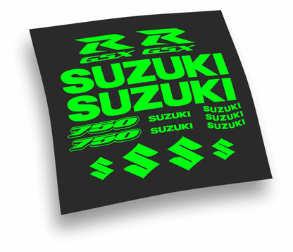 suzuki gsxr 750 kit adesivi colori personalizzati