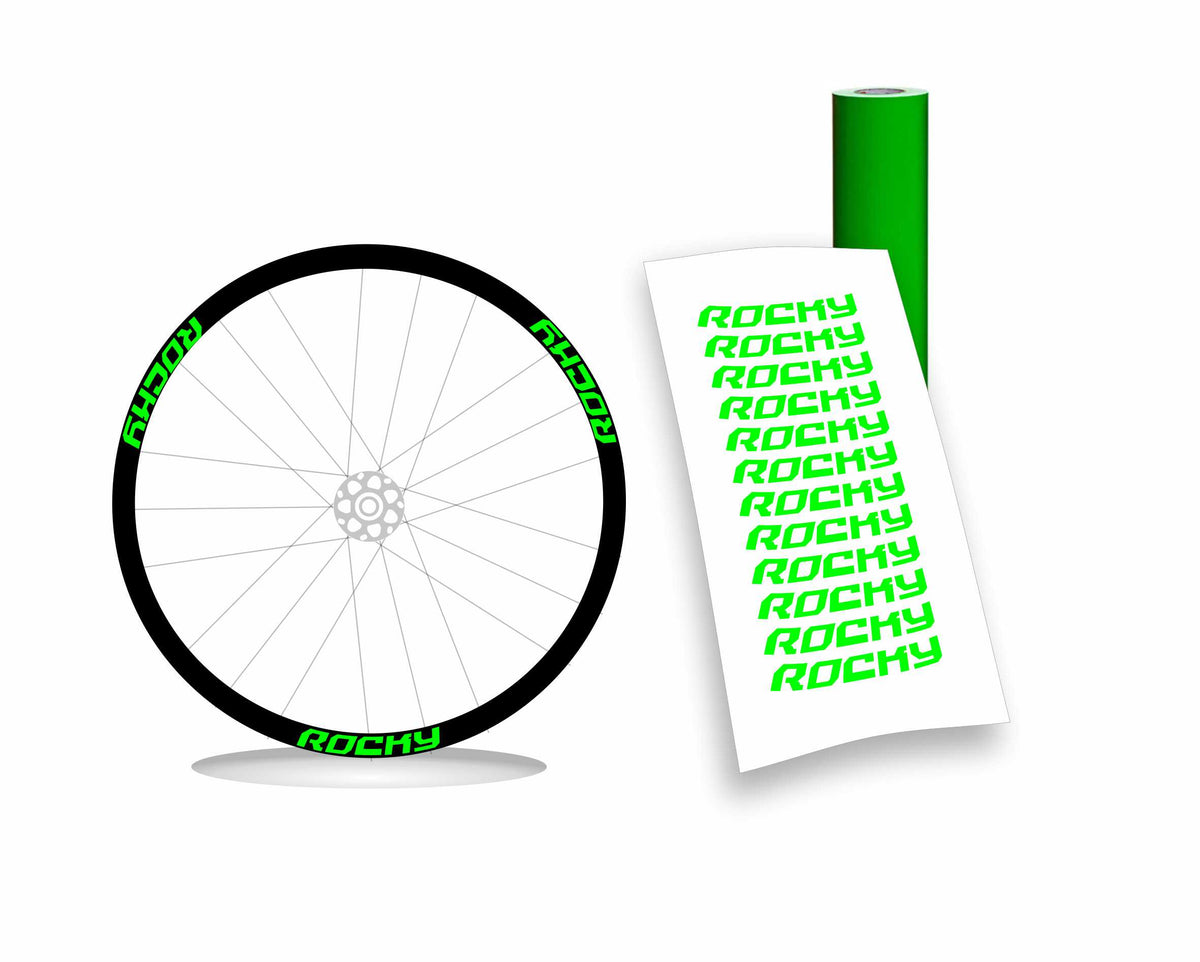 Rocky carbon kit adesivi per cerchi in carbonio mountain bike colore personalizzato