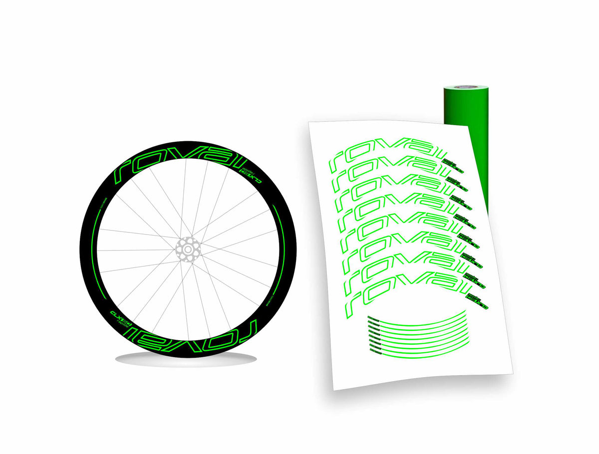 Roval CLX 50 rapide kit adesivi per cerchi bicicletta da corsa