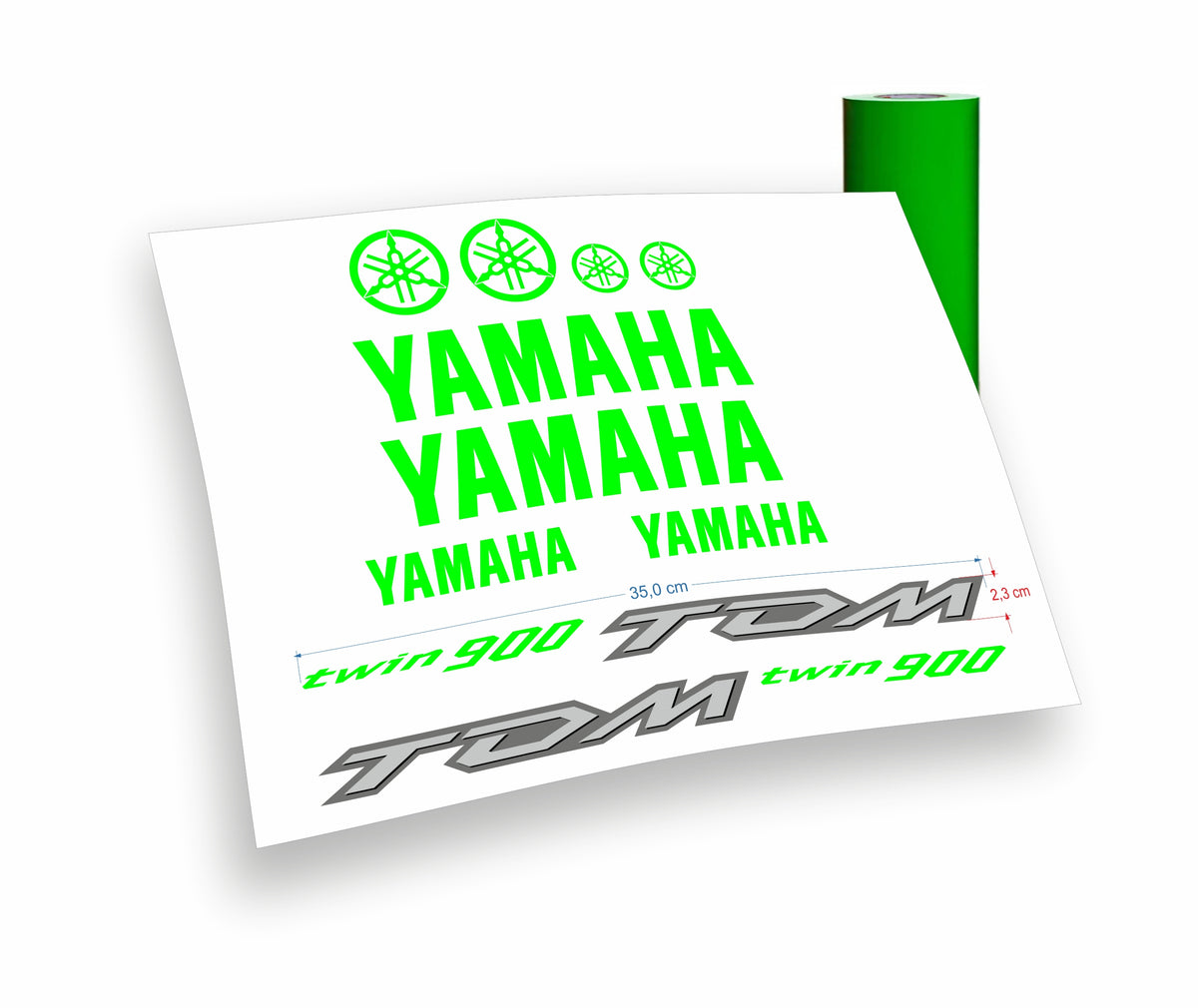 yamaha twin900 TDM Kit adesivi stickers decalcomanie moto
