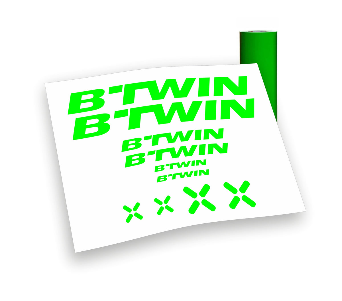 Kit Adesivi BTWIN personalizzati per telaio
