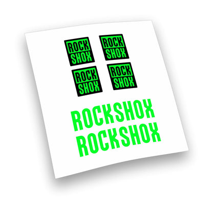 Kit adesivi forcella bicicletta mtb rock shox stickers fork